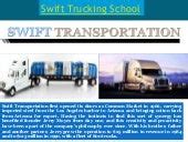 Swift trucking school