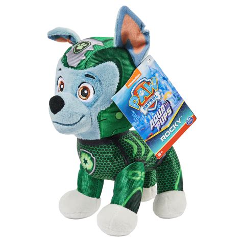 Paw Patrol - Aqua Pups plush - Rocky | Rossy