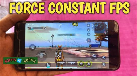 How To Force Constant Fps Fix Frame Drop Fix Lag No Root Youtube