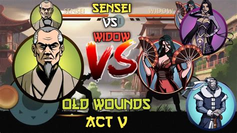 Shadow Fight Special Edition Sensei Vs Widow Old Wounds Act V