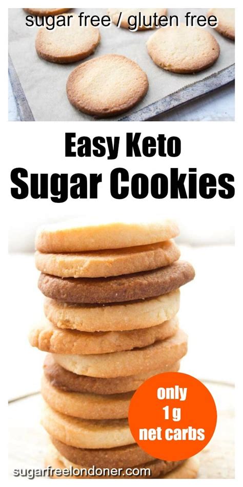 Keto Sugar Cookies (Sugar Free, Low Carb) – Sugar Free Londoner