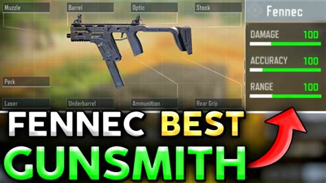 FENNEC Best GUNSMITH LOADOUT In COD Mobile SEASON 3 FENNEC Best