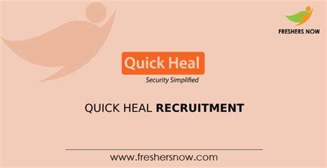 Quick Heal Off Campus Recruitment Drive For Freshers