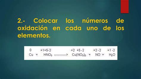 Balance De Ecuaciones Quimicas Por El Metodo Redox PPT