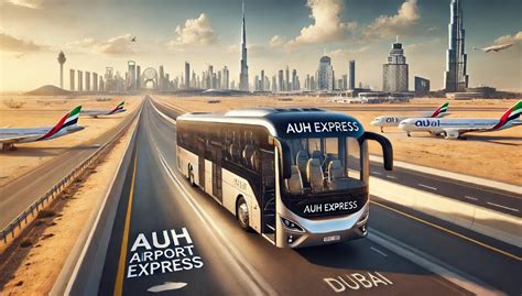 Abu Dhabi Airport To Dubai Bus Timings E102 And AUH Airport Express