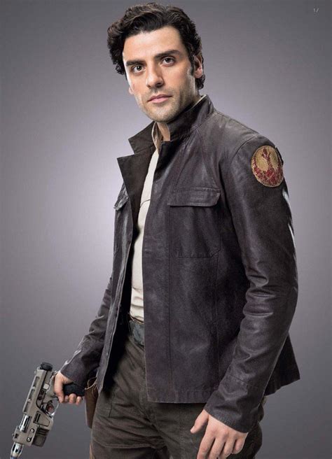 Poe Dameron Star Wars The Last Jedi Leather Jacket - Celebrity Jackets