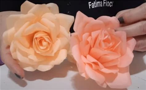 Flor De Papel De Seda Modelo F Cil E Simples De Fazer Sua Decora O