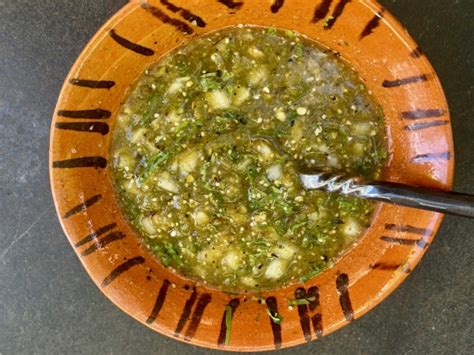 Rick BaylessRoasted Tomatillo Salsa Rick Bayless