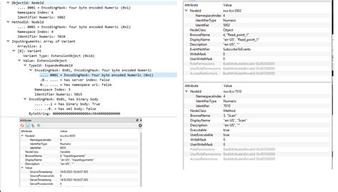 Calling Method Scan And Scanstart From Uaexpert Via Opc Ua Method