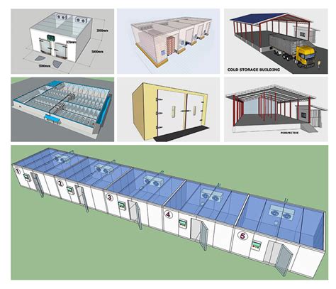 PU Polyurethane Foam PUR PIR Cold Room Storage Warehouse Insulation