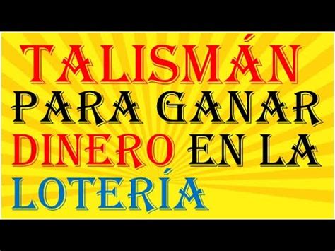 CÓMO HACER SU TALISMÁN DE LA SUERTE PARA GANAR A LA LOTERÍA CON 2