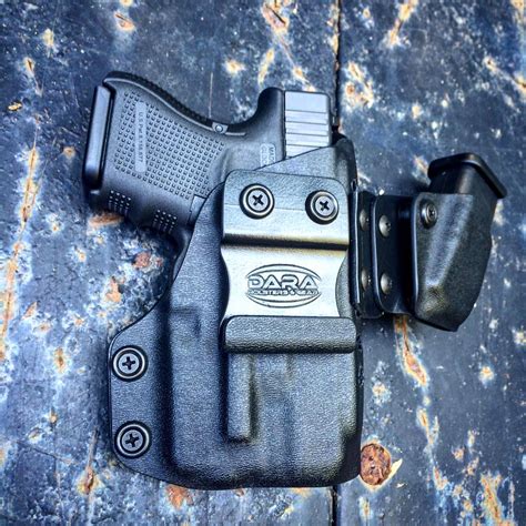 Modular Appendix Rig For Glock 33 With Streamlight Tlr 6 Aiwb Holster