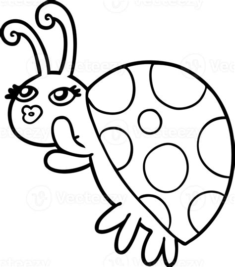 Cartoon Ladybug Drawing 47129078 Png