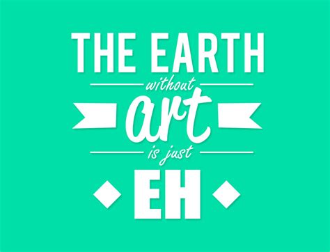 The Earth Without Art on Behance