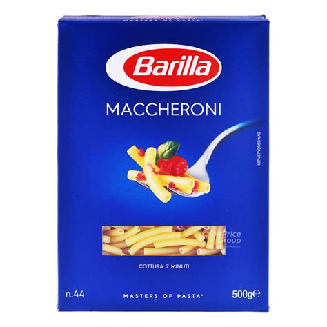 Barilla Italian Pasta Maccheroni 500g Ntuc Fairprice