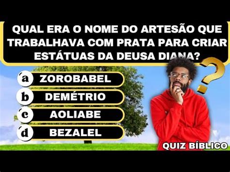 16 PERGUNTAS BÍBLICAS DE NÍVEL MÉDIO QUIZ BÍBLICO TESTE SEUS