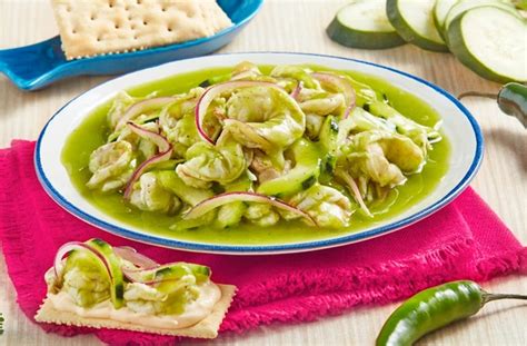 Receta De Aguachile Verde De Camarón Un Platillo Mexicano Fresco Y