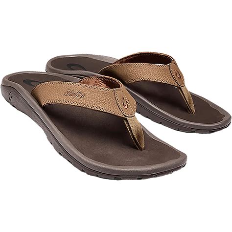 Olukai Ohana Tan Mens Beach Sandals Footwear Etc