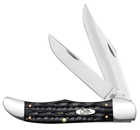 Case® Jigged Buffalo Horn Folding Hunter With Sheath