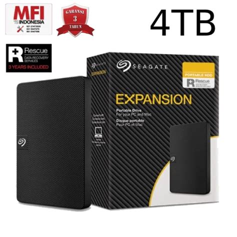 Seagate Expansion 4TB – HDD / HD / Hardisk / Harddisk External 2.5 ...