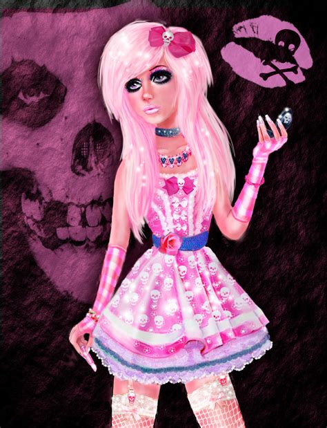 Pink Darkness By Kharis Art On Deviantart