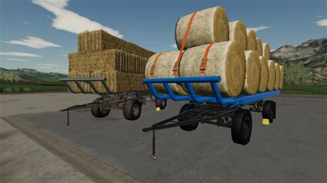 FS19 Hw80 Bale Trailer V1 0 Farming Simulator 19 Mods