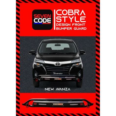 Jual Tanduk Depan All New Avanza Cobra Style Sevencode Di Lapak Bull