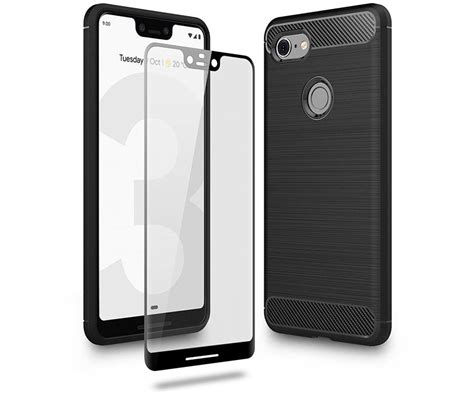 Olixar Sentinel Google Pixel 3 XL Case And Glass Screen Protector