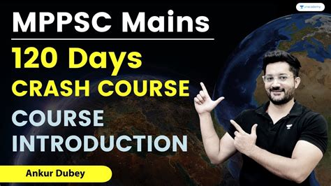 Announcement Days Crash Course Mppsc Mains Ankur Dubey Youtube