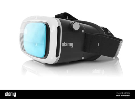 Virtual Reality Glasses Isolated On White Background Stock Photo Alamy