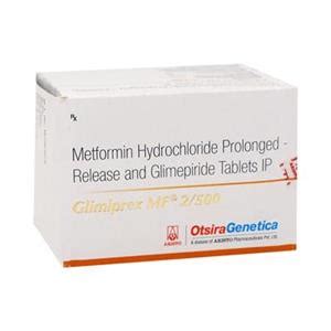 Buy Glimiprex MF 2 500 Tablet Flat 20 Off Uses Side Effects