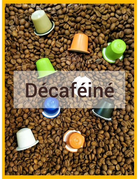 Capsule Café Décaféine à Leau