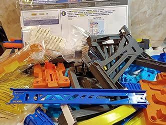 Hot Wheels Track Builder Vertical Launch Set Inches High Stunt Configurations Ages To