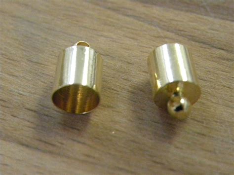 Brazilian Gold Filled End Caps Mm Mm Mm And Etsy