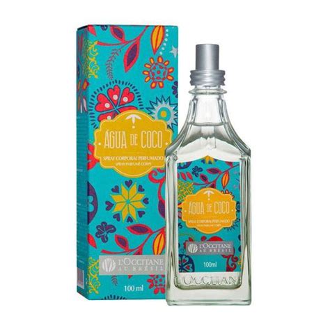 Spray Corporal Perfumado Água de Coco L occitane au Br 100ml Perfume