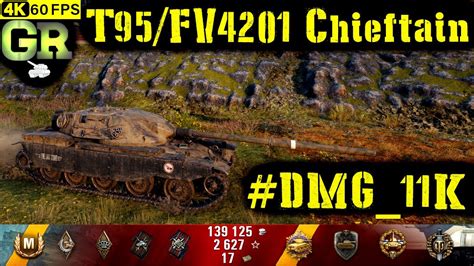 World Of Tanks T95 Fv4201 Chieftain Replay 10 Kills 11k Dmg Patch 1 4