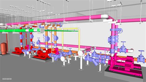 Pump Room Schematic Diagram Pump Room And Pump Installation