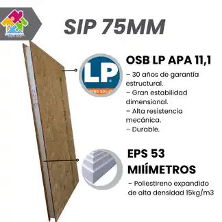 Panel Sip Mm Osb Lp Apa