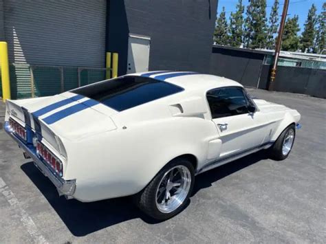 1967 Ford Mustang Coupe White RWD Manual Fastback for sale