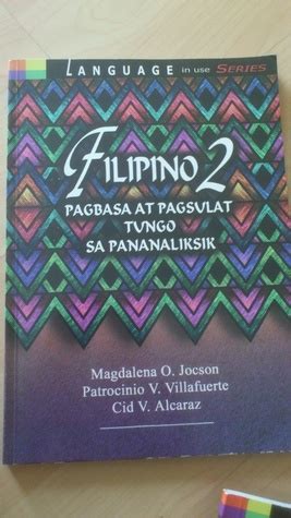 Filipino Pagbasa At Pagsulat Tungo Sa Pananaliksik By Cid V Alcaraz