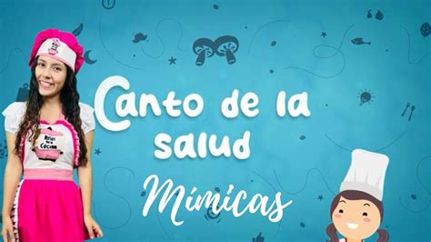 CANTO DE LA SALUD ECV 2024 Mímicas Niños en la cocina Escuela