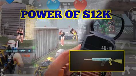 Power Of S12k Tdm Gameplay🤯🤯 Only For Shotgun 💥bgmi Pubgmobile