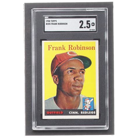 Frank Robinson Topps Sgc Pristine Auction