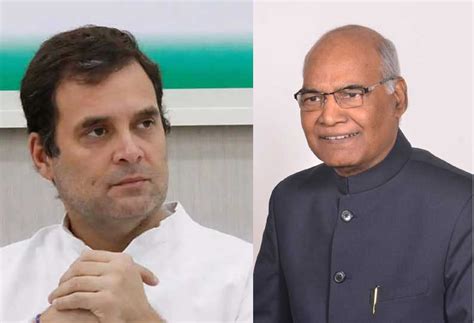 Congress Delegation To Meet President Ram Nath Kovind Present