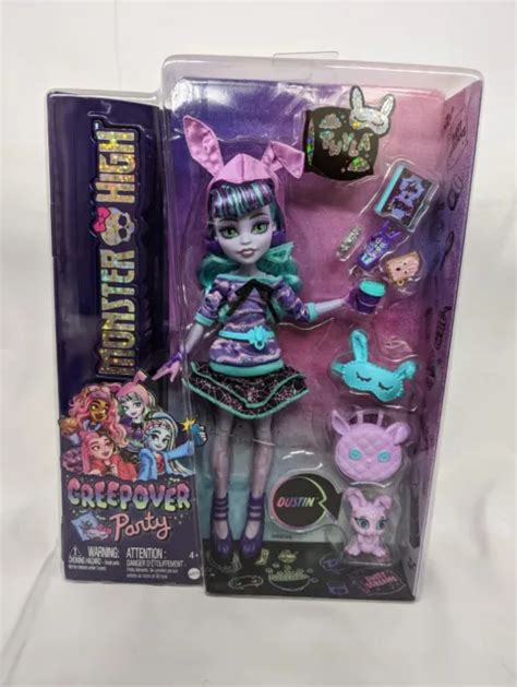 Mattel Monster High Creepover Party Twyla Doll In Hand Ready To