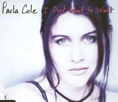 Paula Cole I Don T Want To Wait 1997 CD Discogs