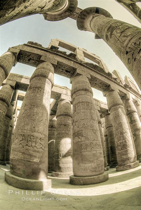 Photos Of The Great Hypostyle Hall Karnak Egypt Natural History