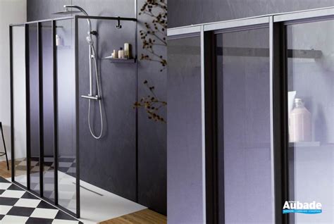 Paroi Douche Nouvelle Vague Style Industriel Espace Aubade