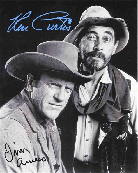 8 X 10 Photo Festus and Dillon Gunsmoke Studio Release Publicity Photos