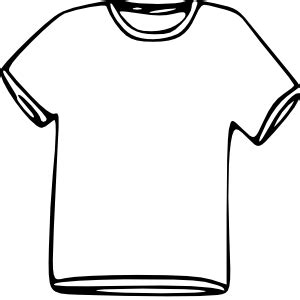 T Shirt Outline Clip Art - ClipArt Best